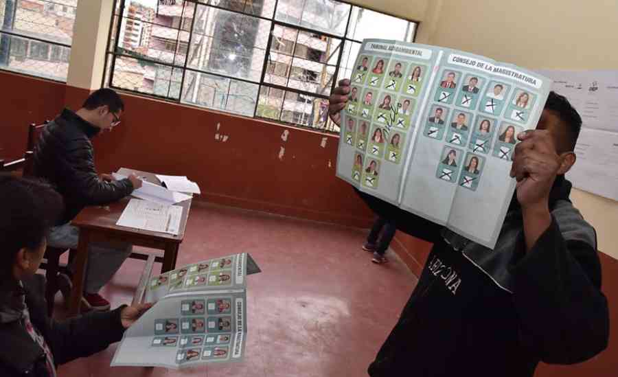 Vocal del TSE señala que no habrá difusión de resultados preliminares en las judiciales