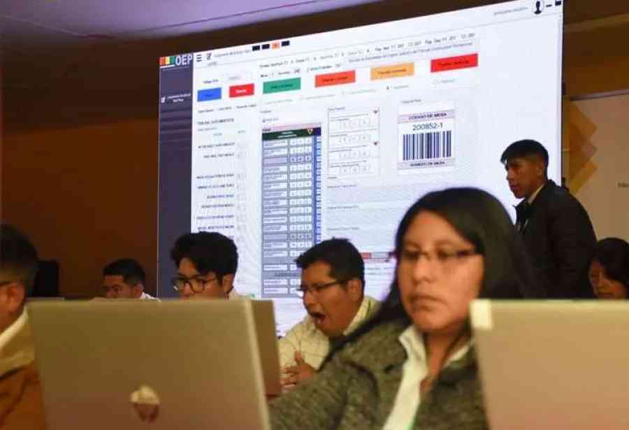Judiciales: en el segundo día, el recuento nacional registra avance del 32%; en regiones, Potosí llega al final