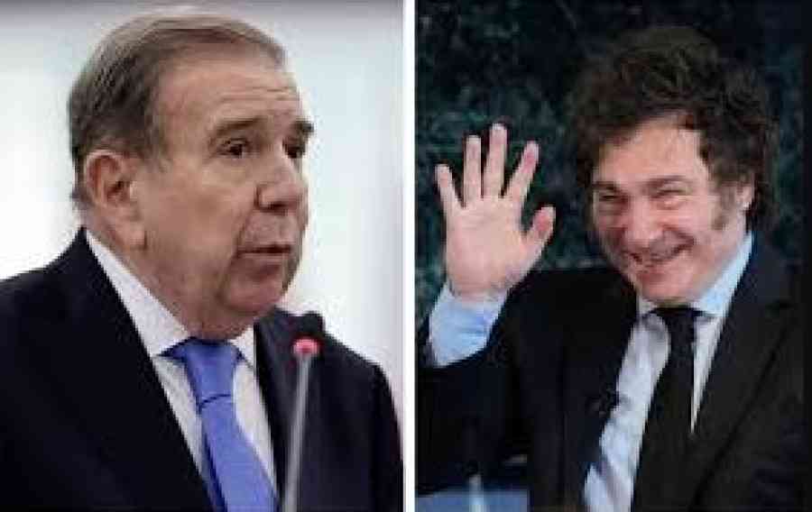 Milei se reunirá en Argentina con Edmundo González Urrutia