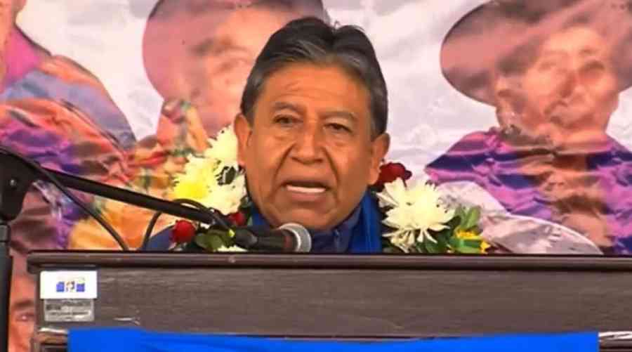 Choquehuanca: “Si las mujeres se unieran, no estarían peleando entre ellas, tendríamos una presidenta”