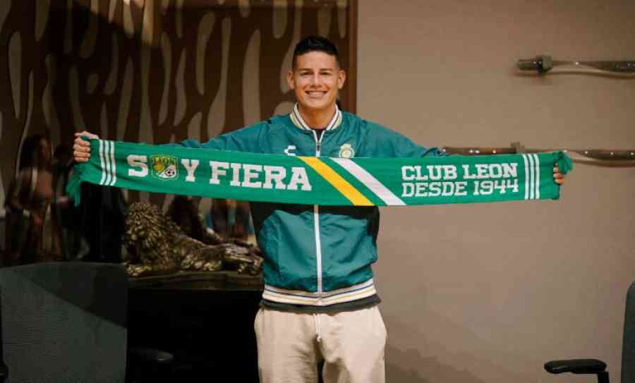 James Rodríguez ficha por el León de México tras fallido paso por el Rayo Vallecano