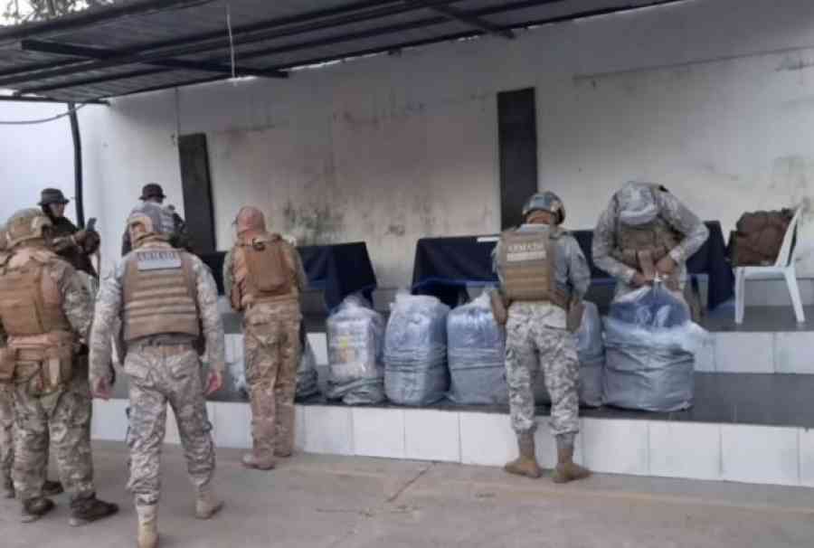 Bagayeros agreden a militares tras comiso de coca