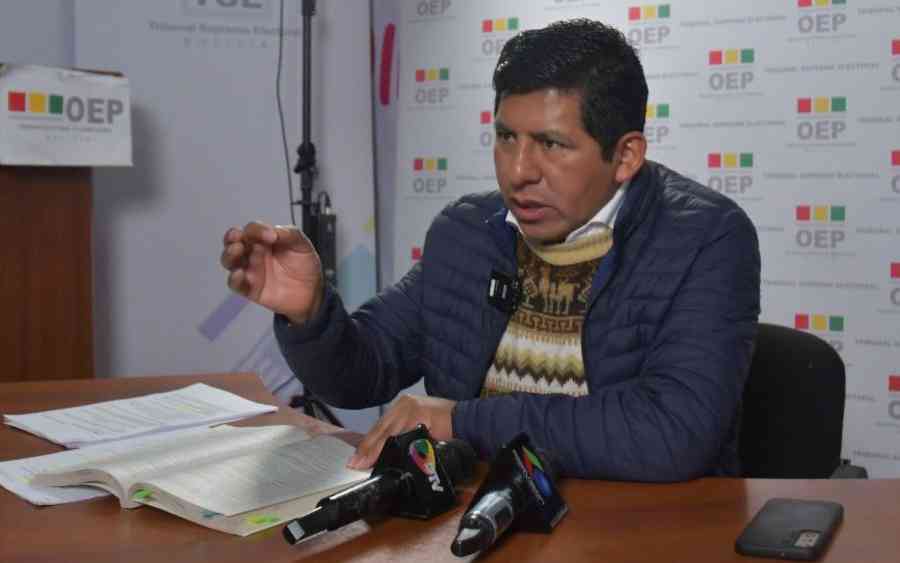 Vocal Tahuichi rechaza cualquier acuerdo con autoridades prorrogadas del TCP