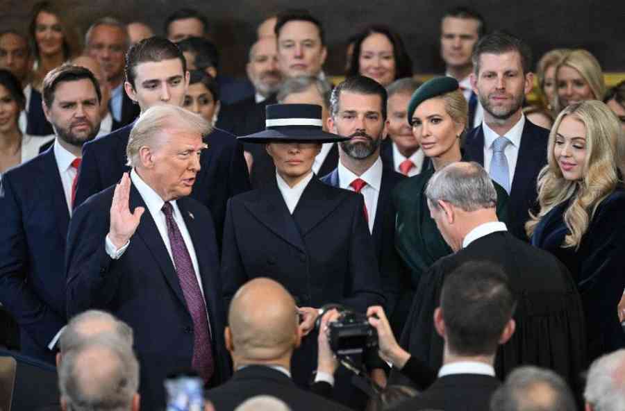 Trump jura como presidente número 47 de Estados Unidos
