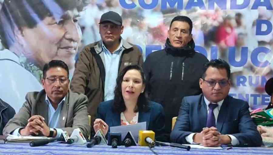 Tras declaraciones de Lima, evismo dice que se confirma ‘plan negro’ contra Morales