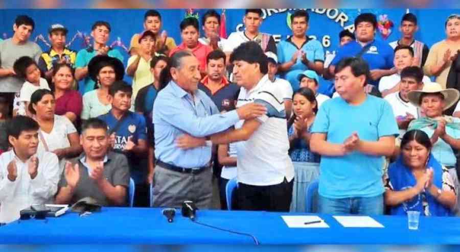 Evo Morales anuncia su candidatura presidencial con nueva sigla, FPV