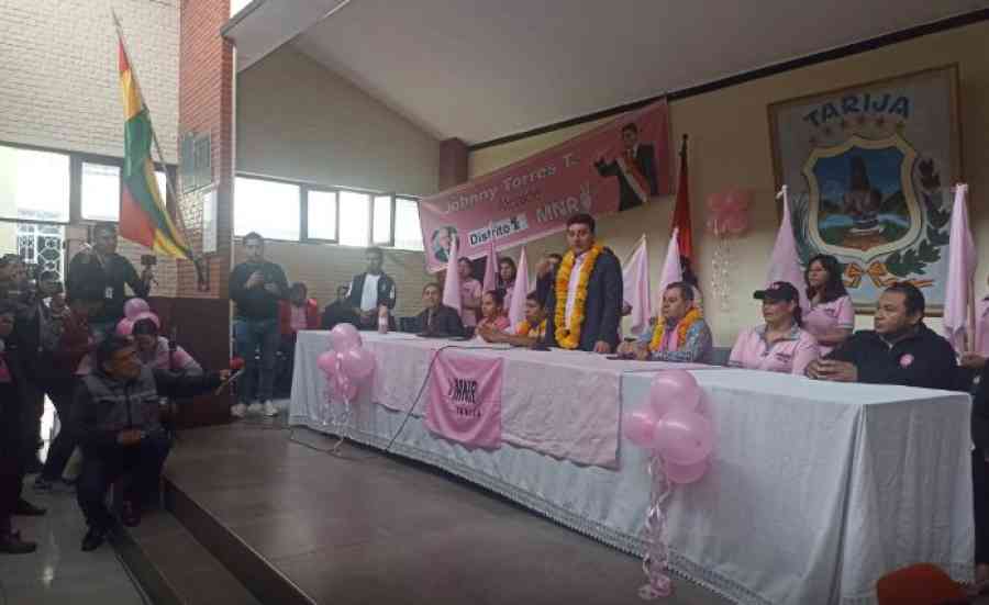 Alcalde de Tarija afirma que Samuel Doria Medina ganará contundentemente en Tarija gracias al MNR