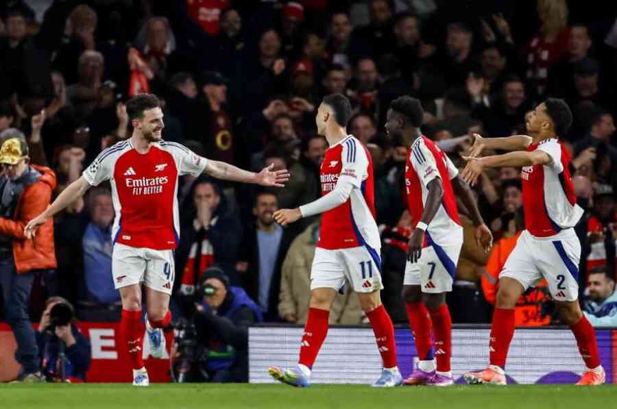 El Arsenal aplastó al Real Madrid (3-0) y quedó a un paso de las semifinales
