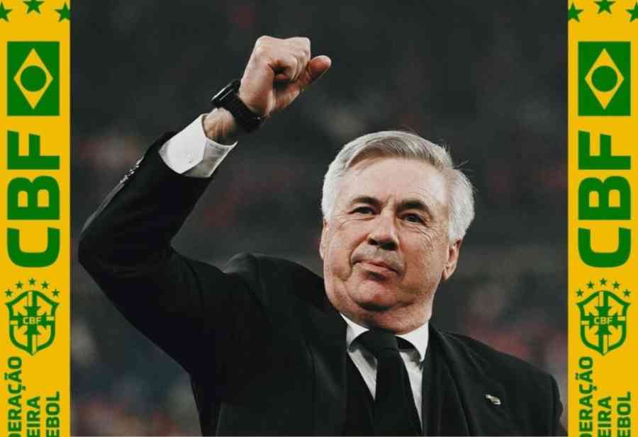 Brasil anuncia la contratación de Ancelotti