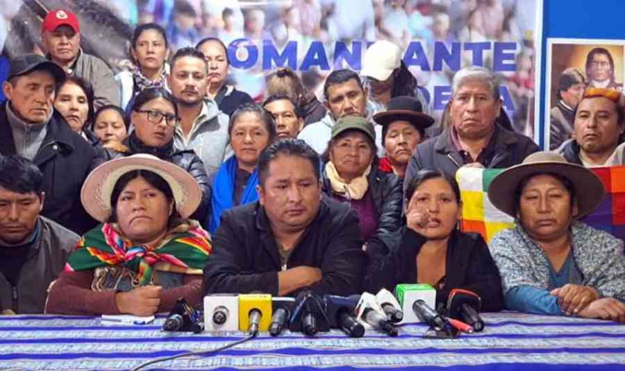 Evistas anuncian concentración en La Paz “hasta que renuncie Luis Arce”