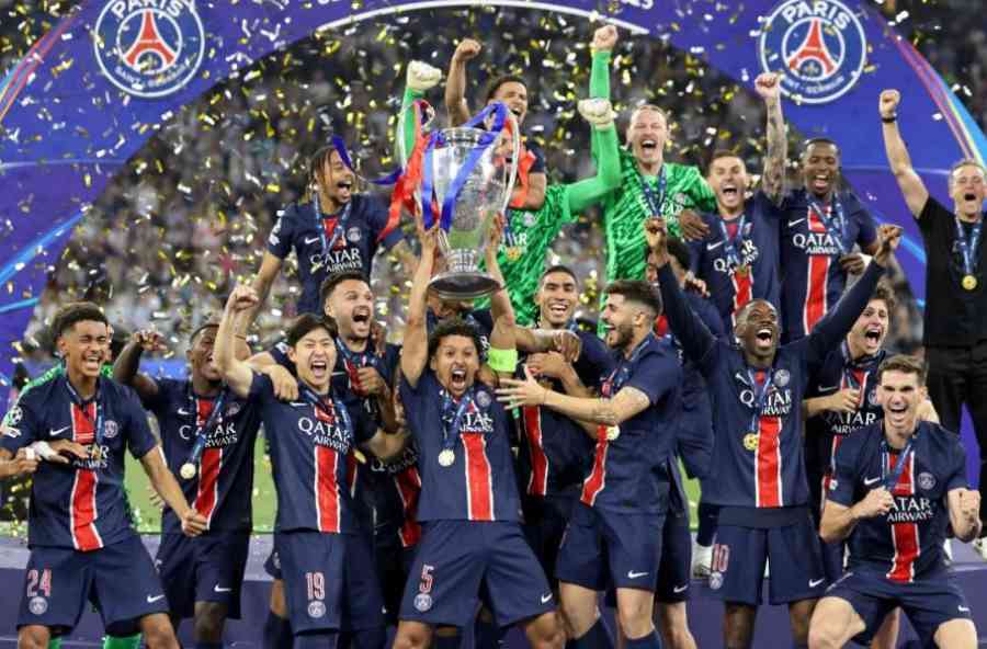 PSG vapuleó al Inter (5-0) y ganó su primera UEFA Champions League