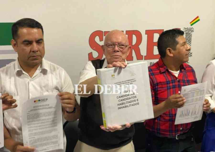 TSE habilita a los 10 binomios y ratifica que habrá elecciones en agosto