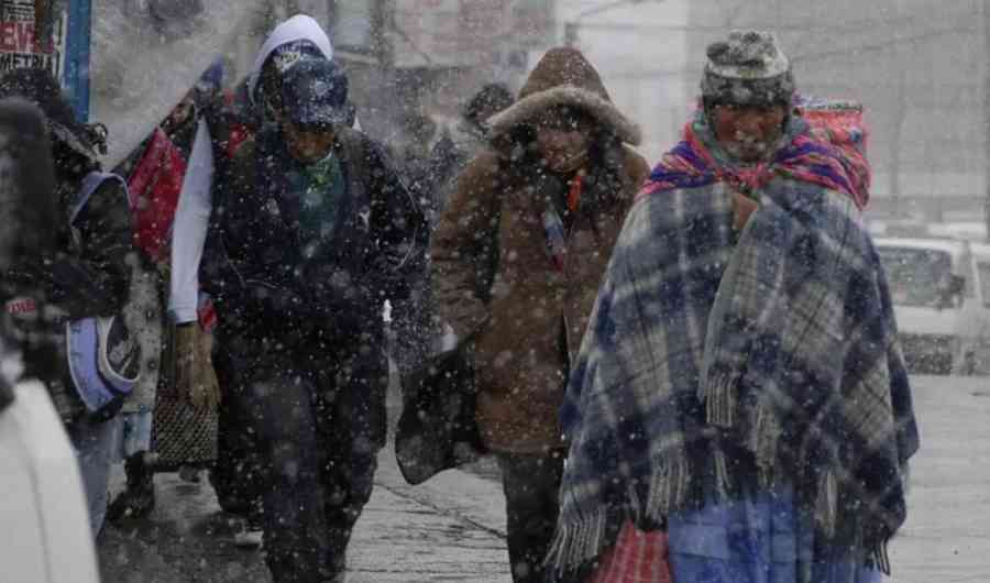 Ingresa al país un nuevo frente frío con vientos y nevadas
