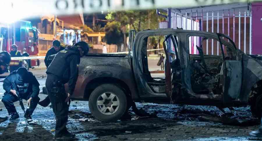 Explosivo deja siete heridos en la capital de Ecuador