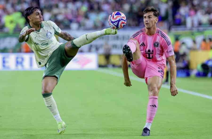 Palmeiras reacciona a tiempo y empata al Inter Miami, que también avanza a octavos
