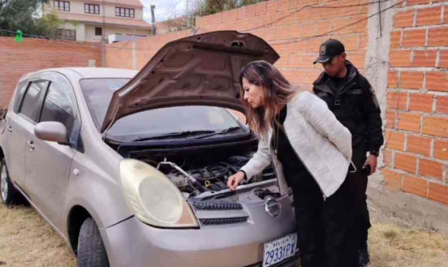 Hallan camión robado de la Aduana en una vivienda de Tarija