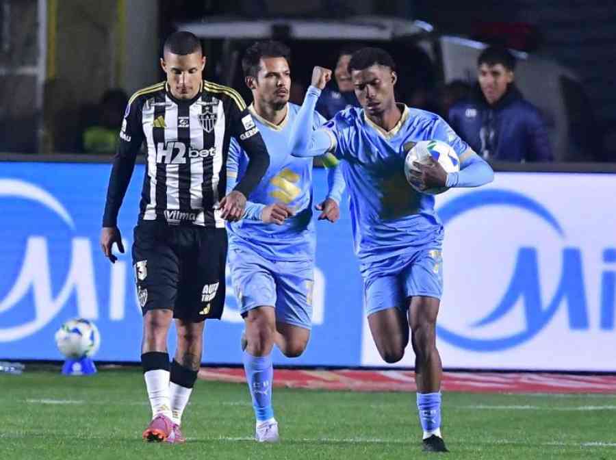Bolívar araña un empate ante Mineiro y decepciona en el Hernando Siles