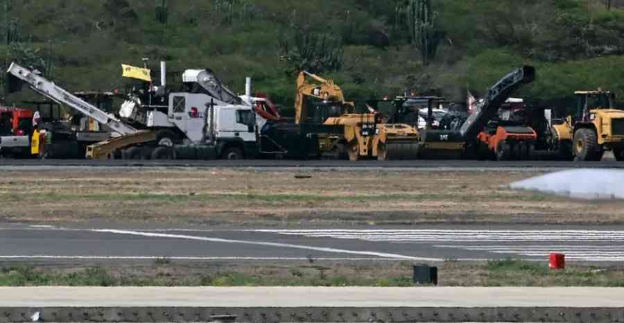 Jet privado se estrella en aeropuerto de Venezuela