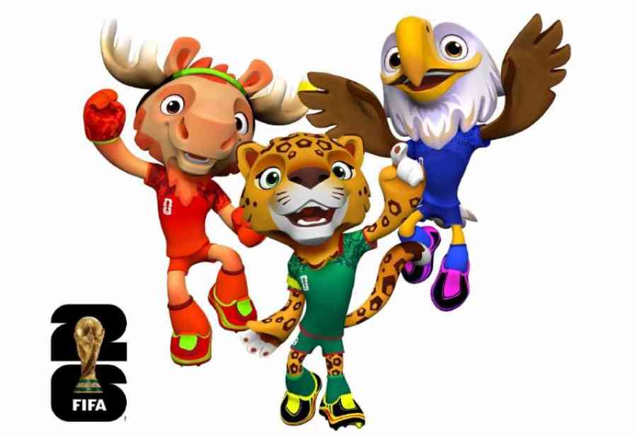 FIFA presenta a las mascotas del Mundial 2026: un alce, un jaguar y un águila