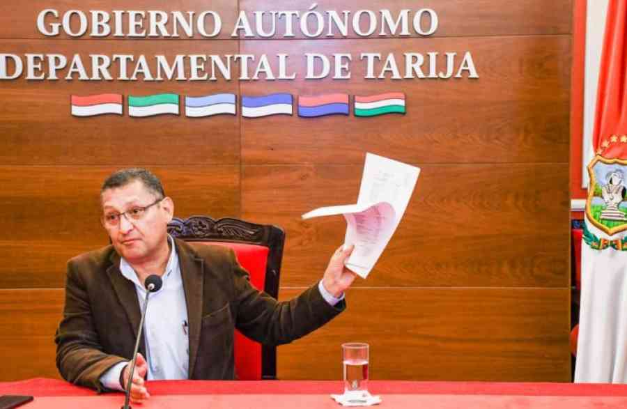 Gobernación de Tarija ajusta cuentas: ingresos de octubre apenas alcanzan para cubrir deudas y salarios