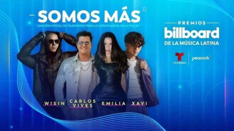 Carlos Vives y tres artistas se unen para la canción del Mundial 2026