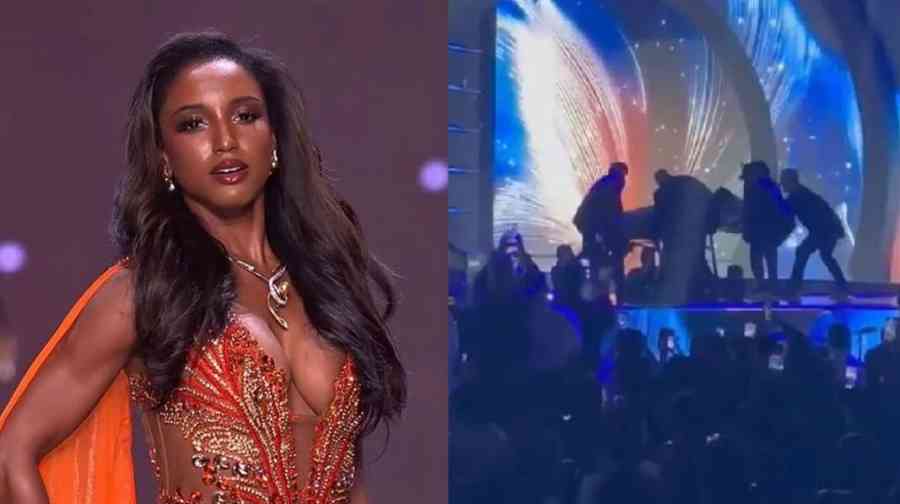 Miss Jamaica, en cuidados intensivos, lucha por su vida tras caída en Miss Universo 2025