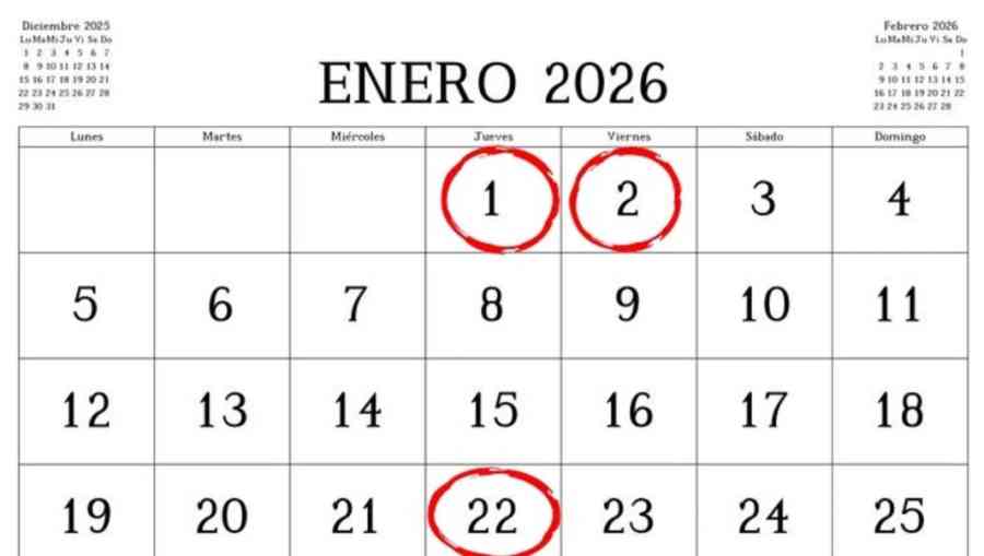 ¡Es un hecho! Bolivia en enero tendrá tres días feriados