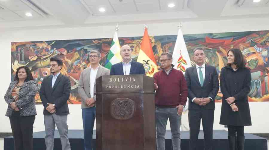El Gobierno convoca a la COB y sectores movilizados a dialogar en Palacio Quemado por el DS 5503
