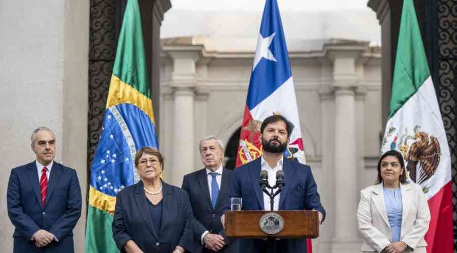 Chile inscribe candidatura de Bachelet para dirigir la ONU y anuncia apoyo de México y Brasil