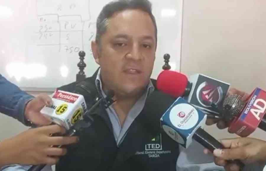 Papeletas ya fueron impresas sin Mario Cossío, confirma el TED