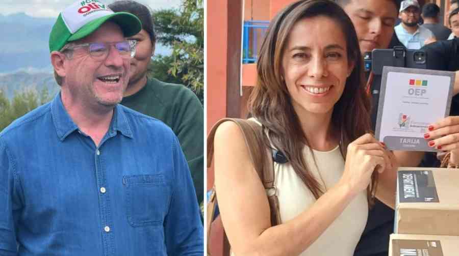 Adrián Oliva y María Renee Soruco medirán fuerzas por la Gobernación de Tarija el 19 de abril