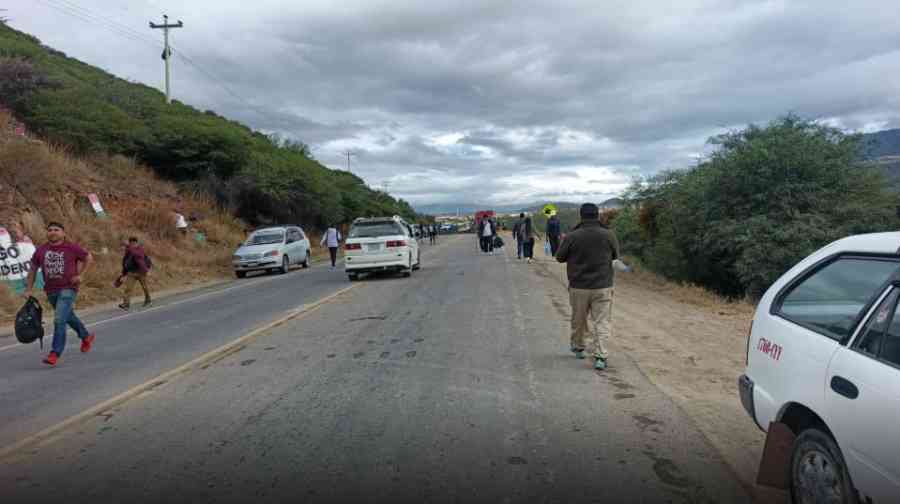 Transporte Libre suspende los bloqueos y se normaliza el tránsito en Tarija