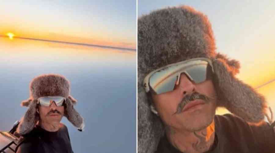 Mike Bahía se deja conquistar por la magia del Salar de Uyuni