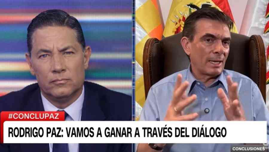 “No le voy a regalar un muerto a Evo”, asegura el presidente Rodrigo Paz en el día 26 del conflicto