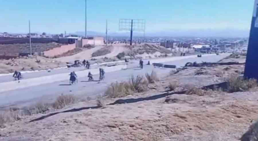 Reportan que puntos críticos en El Alto fueron desbloqueados este domingo