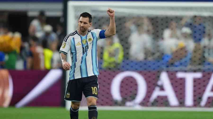 Messi anota un doblete y ya es el máximo goleador en solitario de la historia de los Mundiales